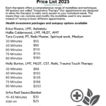 Service Pricing